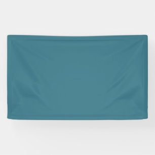 Banderoles Teal Blue Solid