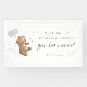 Banderoles Teddy Bear Balloons Genre Reveillez Affiche de bie
