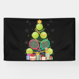 Banderoles Tennis Christmas Tree Joueur Tennis Coach