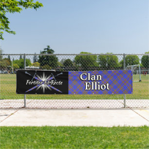 Banderoles Tente des montagnes d'Elliot Eliott de clan de