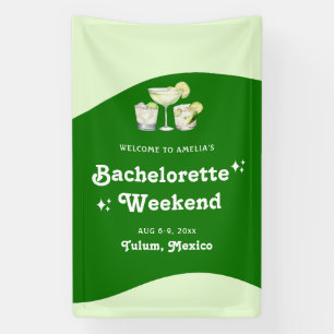 Banderoles Tequila Citron Vert & Enterrement de Vie de Jeune