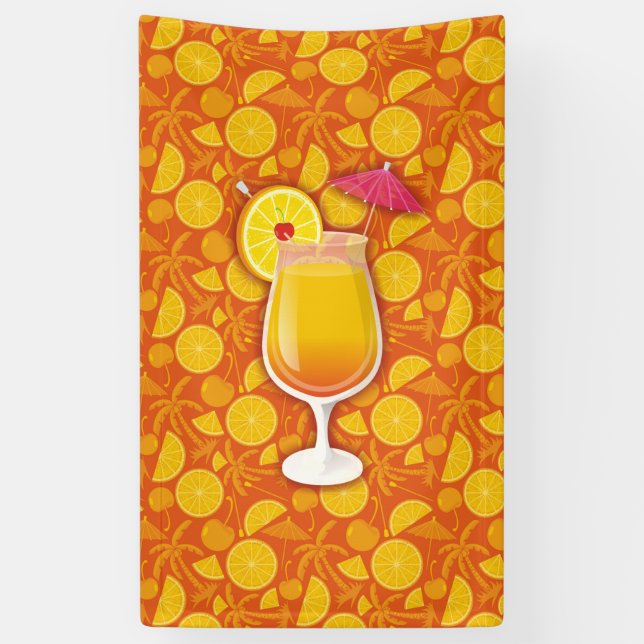 Banderoles Tequila sunrise (Vertical)