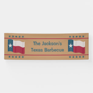 Banderoles Texas Waving Lone Star Flag Événement