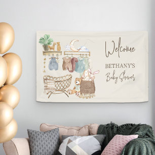 Banderoles Thème personnalisé pour la nurserie de bébé bohème