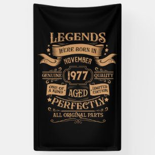 Banderoles Thème personnalisé vintage d'anniversaire whiskey