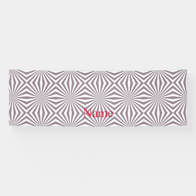 Banderoles Thunder_Cove de Starburst Abstrait (Horizontal)