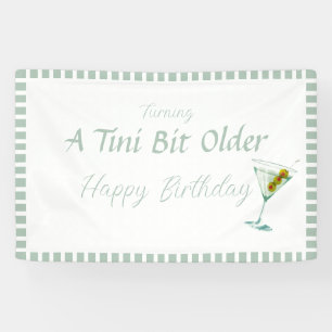 Banderoles Tini Bit Older - Thème Olive & Drink