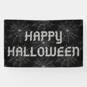 Banderoles Toile d'araignée Halloween