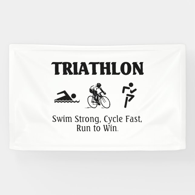 Banderoles TOP Triathlon (Horizontal)