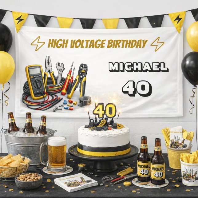 Banderoles Toujours choquant à 40 ans Fête d'anniversaire d'é (Créateur téléchargé)