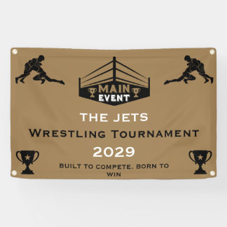Banderoles Tournoi de lutte par équipe universitaire
