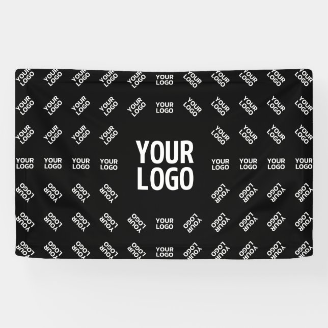 Banderoles Toute image, conception ou logo téléchargé | Motif (Horizontal)