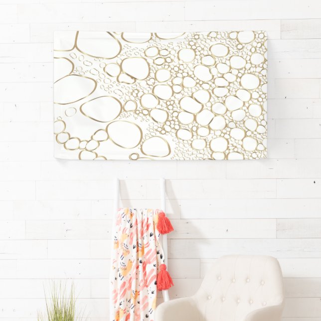 Banderoles Travail numérique Abstrait 4 (En situation)