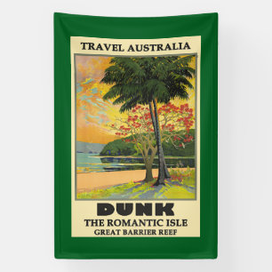 Banderoles Travel Australia, Great Barrier Reef,