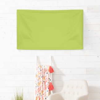 Banderoles Trendy Soft Chartreuse Banner