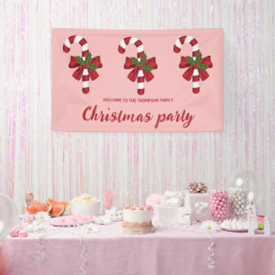 Banderoles Trois Canneberges de Noël - Fête de Noël