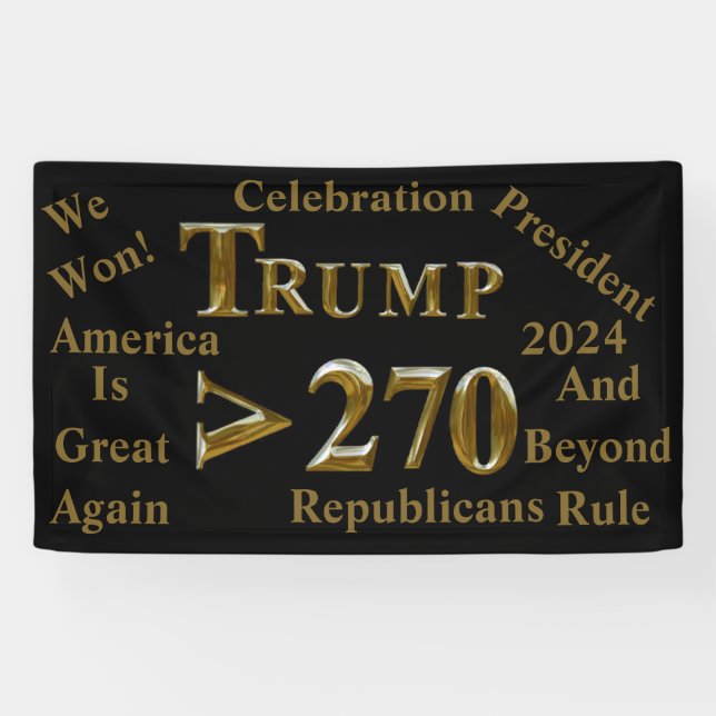 BANDEROLES TRUMP 2024 (Horizontal)