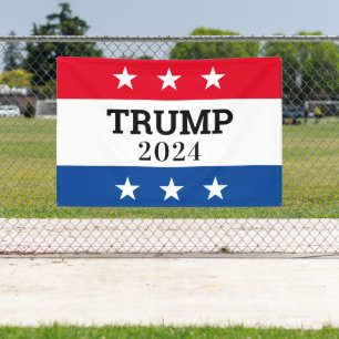 Banderoles Trump 2024