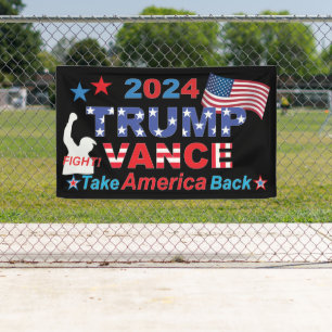 BANDEROLES TRUMP VANCE 2024