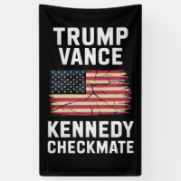 Trump Vance 2024 Trump Vance Kennedy Échec et Mat