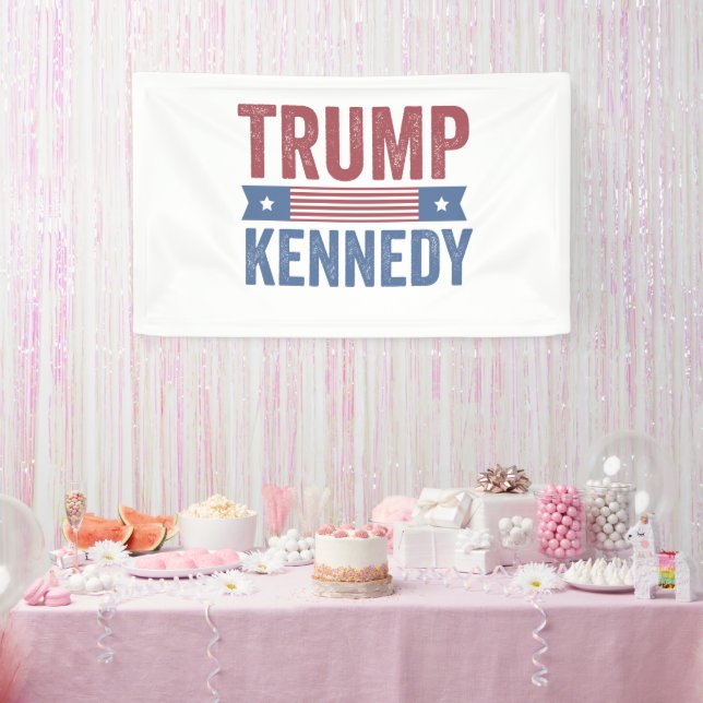 Banderoles Trump Vance Kennedy reprend l'Amérique (Fête)