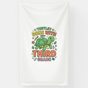 Banderoles Turtley Fait Avec T-Shirt De L'École De Tortue De 