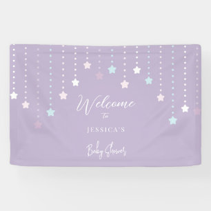 Banderoles Twinkle Twinkle Little Star Baby shower Bienvenue