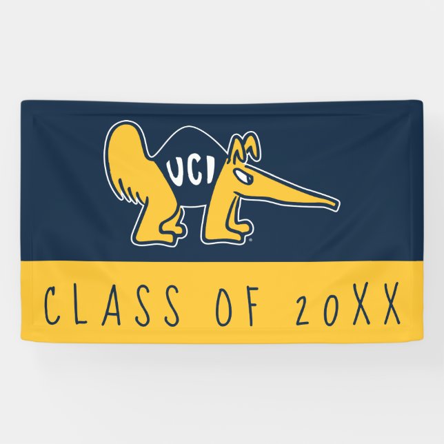 Banderoles UC Irvine | Anteaters UCI (Horizontal)