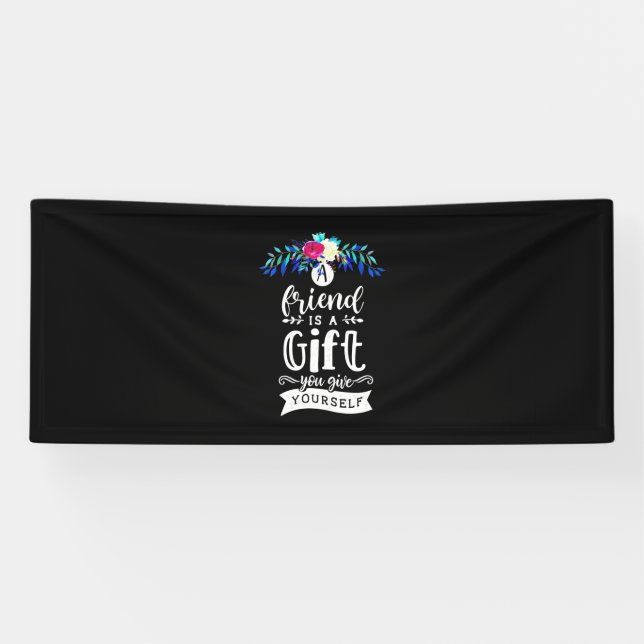 Banderoles Un ami est un cadeau (Horizontal)