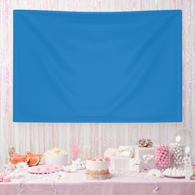 Banderoles un arrière - plan bleu avec un (Fête)