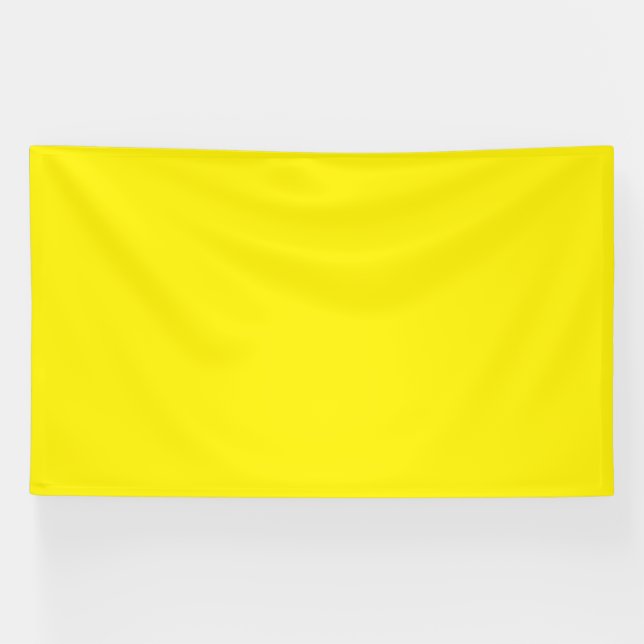 Banderoles un arrière - plan jaune avec une bordure noire (Horizontal)