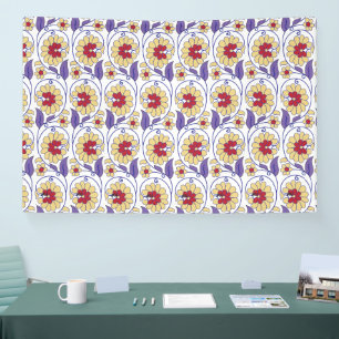 Banderoles Un design dynamique avec création jaune et orange