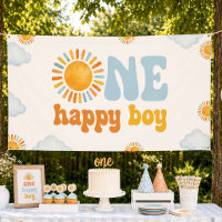 Un Garçon Heureux Sunshine 1er Anniversaire