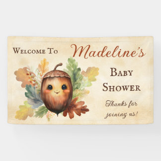 Banderoles Un panneau de bienvenue pour une Baby Shower A Lit