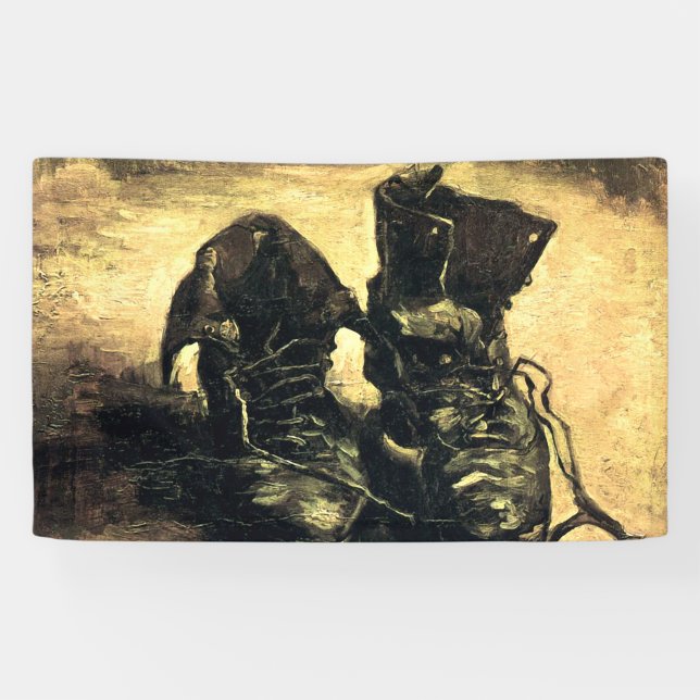 Banderoles Une paire de chaussures - Van Gogh (Horizontal)