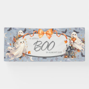 Banderoles Une petite chouette est presque due Bébé Halloween