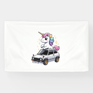 Banderoles Unicorn équitation Kei Voitures Garçons Filles Fem