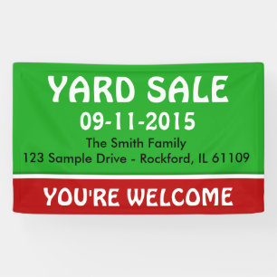 Banderoles Uniquement vert pâle et rayé couleur + votre idée