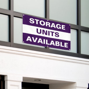 Banderoles Unités de stockage disponibles