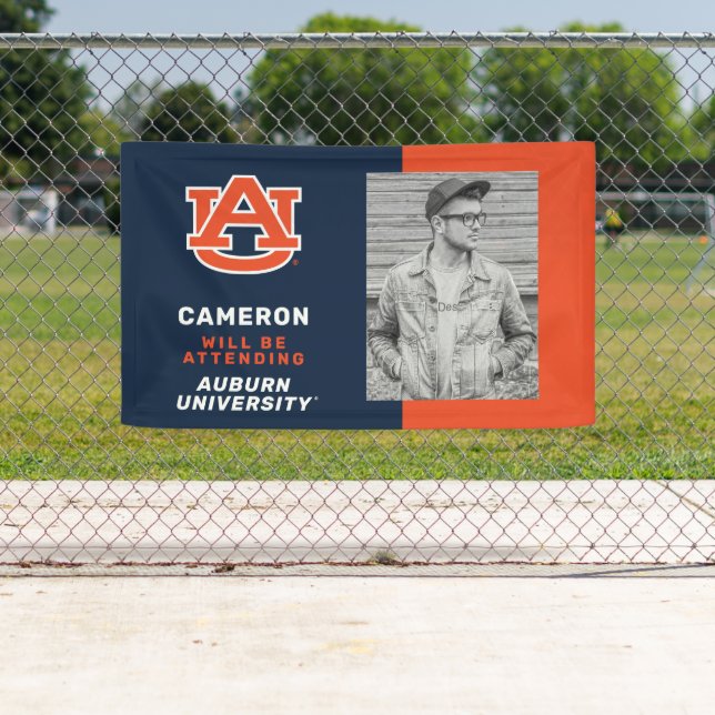 Banderoles Université d'Auburn | Future Auburn Grad (En situation)