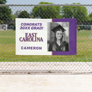 Banderoles Université de Caroline de l'Est Caroline de l'Es