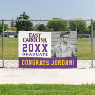 Banderoles Université de Caroline de l'Est Caroline de l'Es