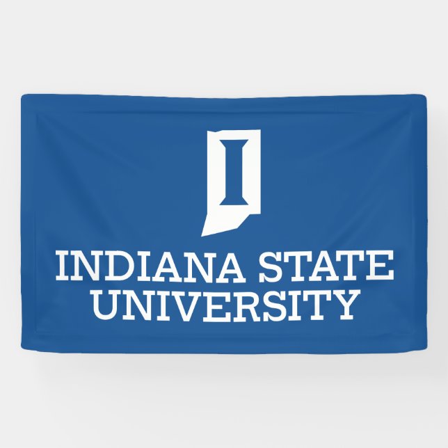 Banderoles Université d'État de l'Indiana (Horizontal)