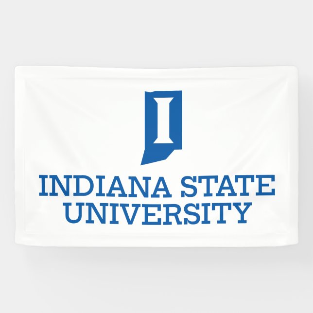 Banderoles Université d'État de l'Indiana (Horizontal)