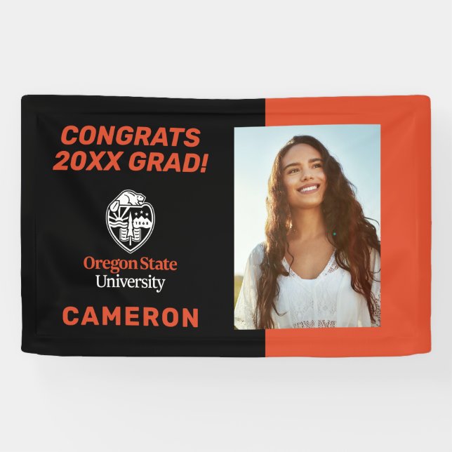 Banderoles Université d'État de l'Oregon (Horizontal)