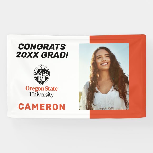 Banderoles Université d'État de l'Oregon (Horizontal)