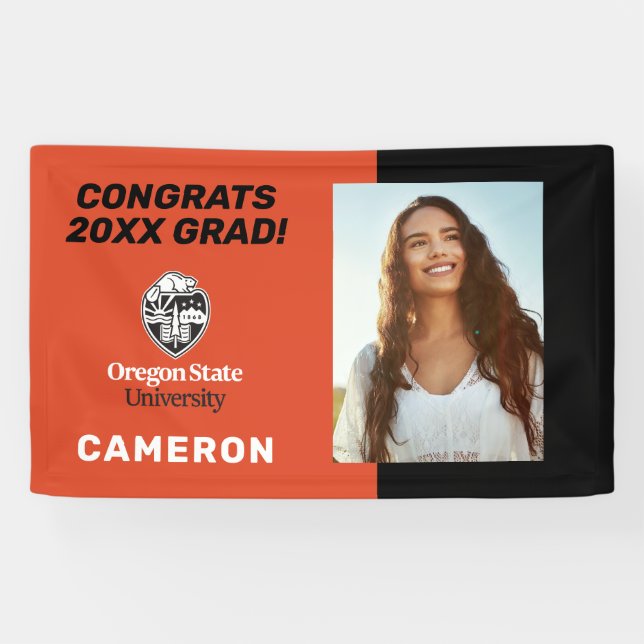 Banderoles Université d'État de l'Oregon (Horizontal)