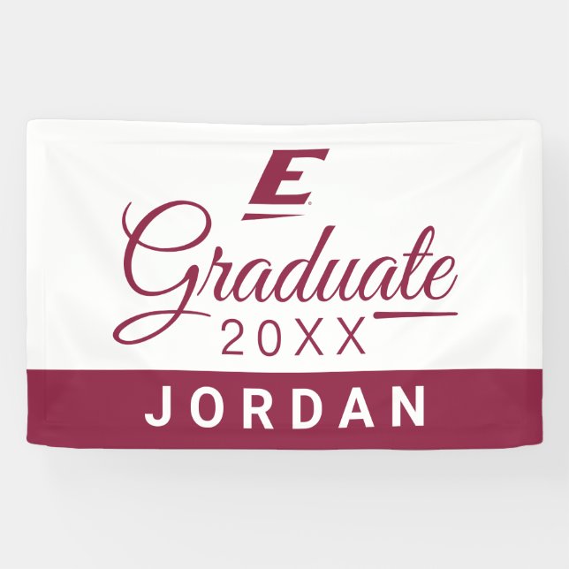 Banderoles Université du Kentucky oriental E (Horizontal)