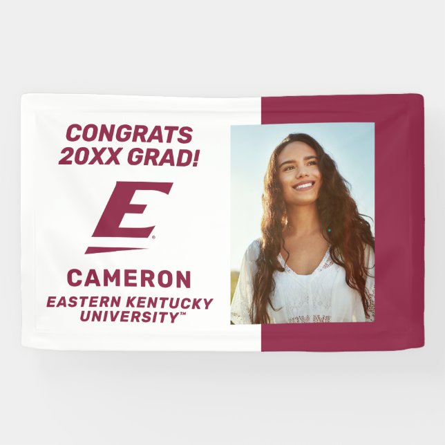 Banderoles Université du Kentucky oriental E (Horizontal)