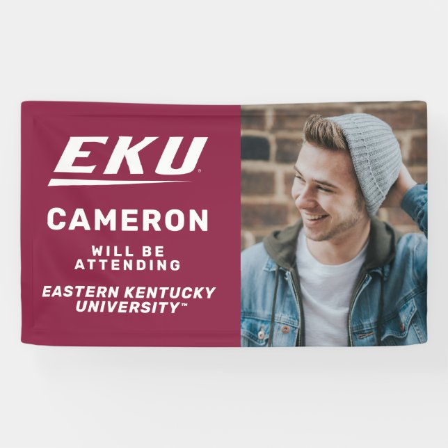 Banderoles Université du Kentucky oriental | EKU (Horizontal)